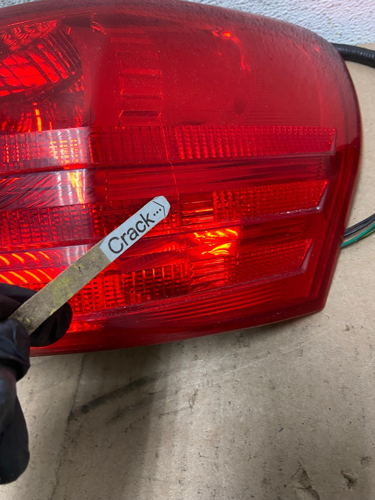 2008 to 2015 Nissan Rogue Right Passenger Rh Side Tail Light AG4788 LK4