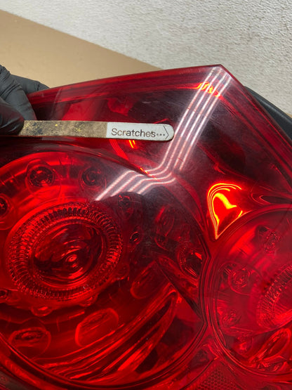 2007 to 2013 Infiniti G35 G37 Sedan Left Driver LH Side Tail Light AE7328 LK3