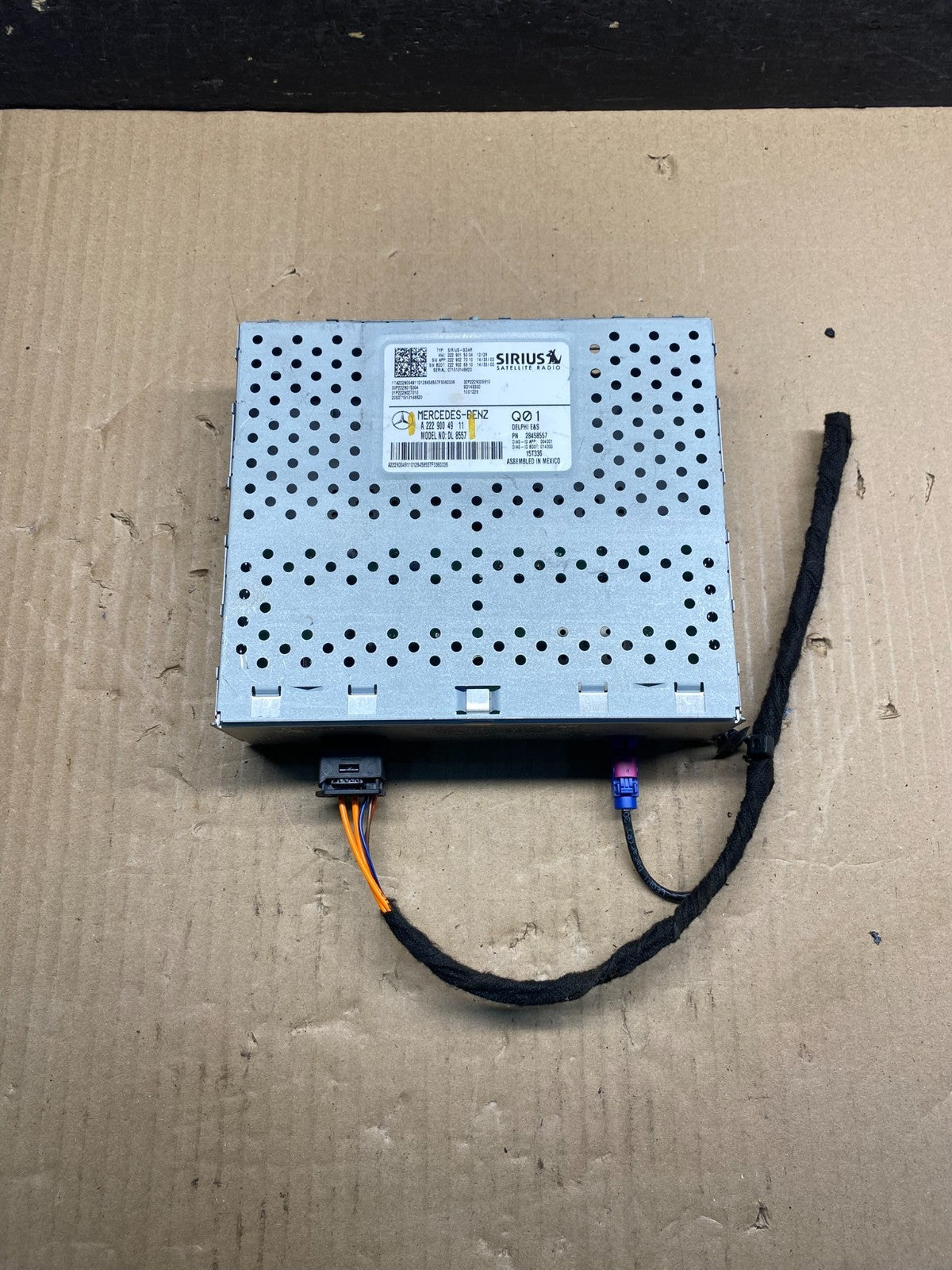 2014–2019 Mercedes CLA45 GLA45 Satellite Radio Receiver Control Module AI7250 DG0