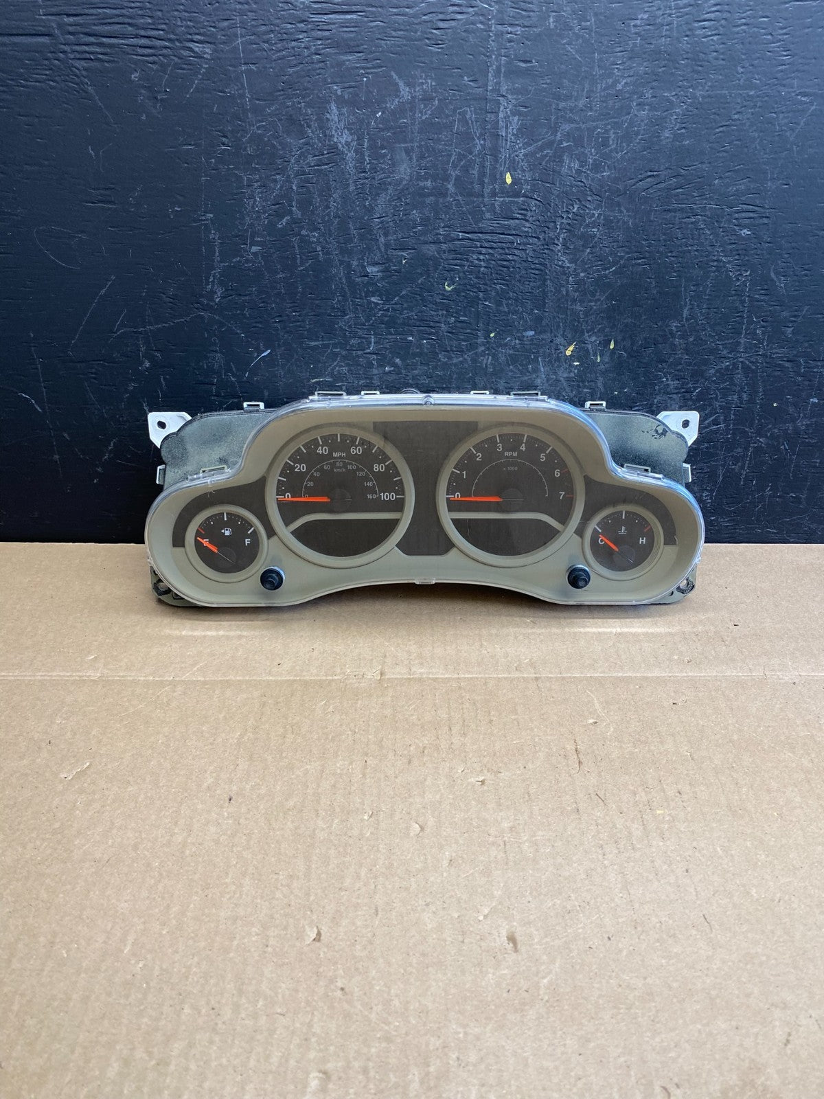 2008 Jeep Wrangler Speedometer Cluster AC6210 DG0