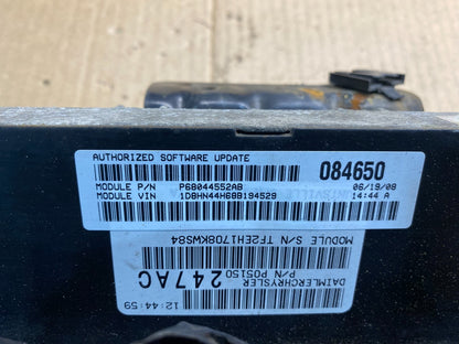 2008 Caravan Town & Country 3.3L Engine Control ECU Module P68044552AB aa7660 DG3