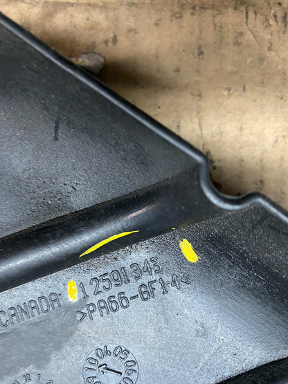2006 2011 Chevrolet Impala V6 VVT Engine Cover Shield OEM U6121 DG8