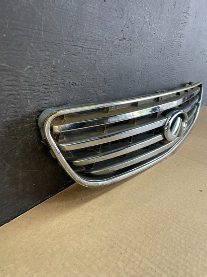 2002 2003 2004 Infiniti I35 Sedan Front Upper Grill Grille AF51942