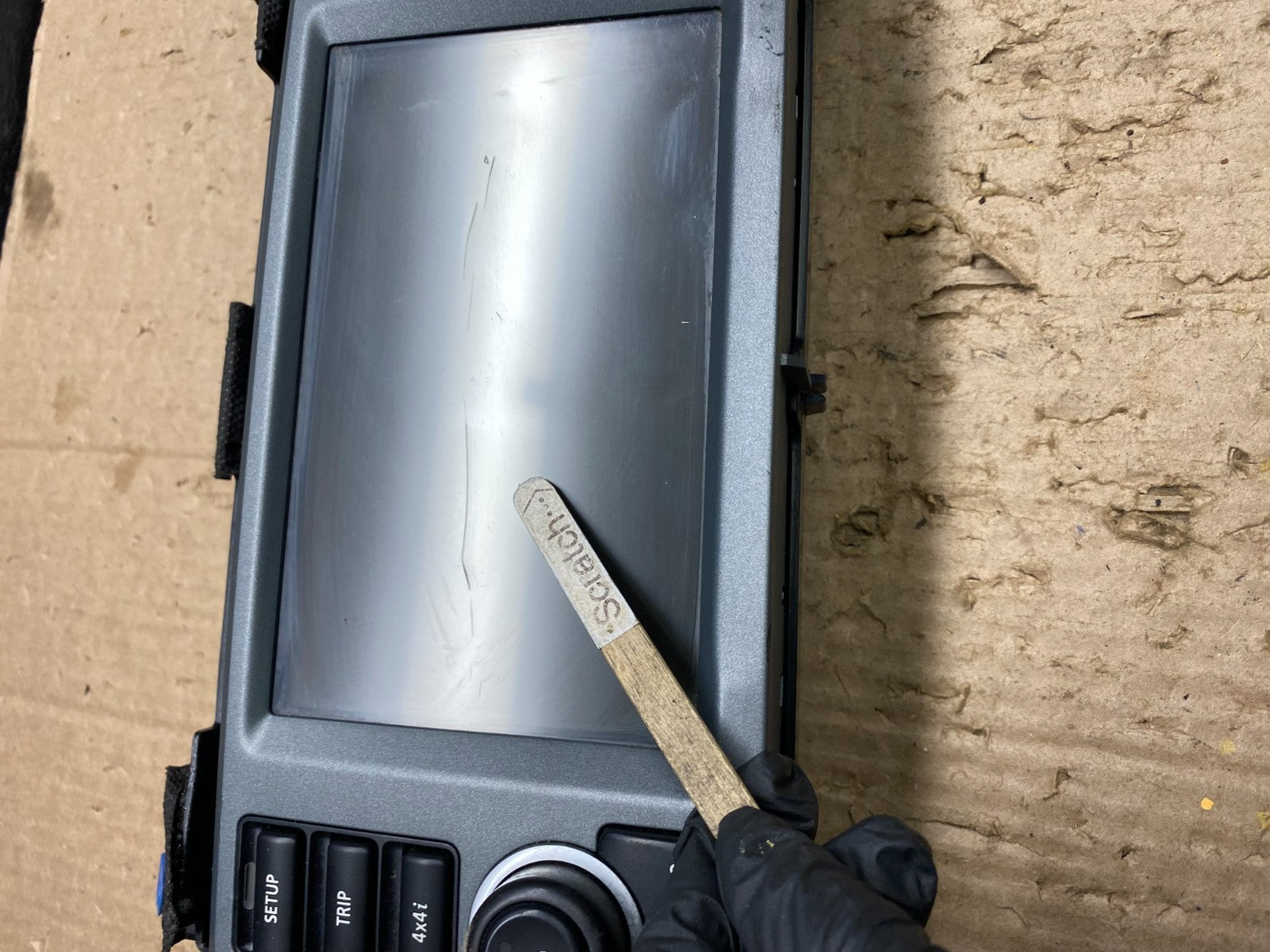 2005 to 2009 Land Rover Range Rover Screen Navigation Radio Display y8003 DG1