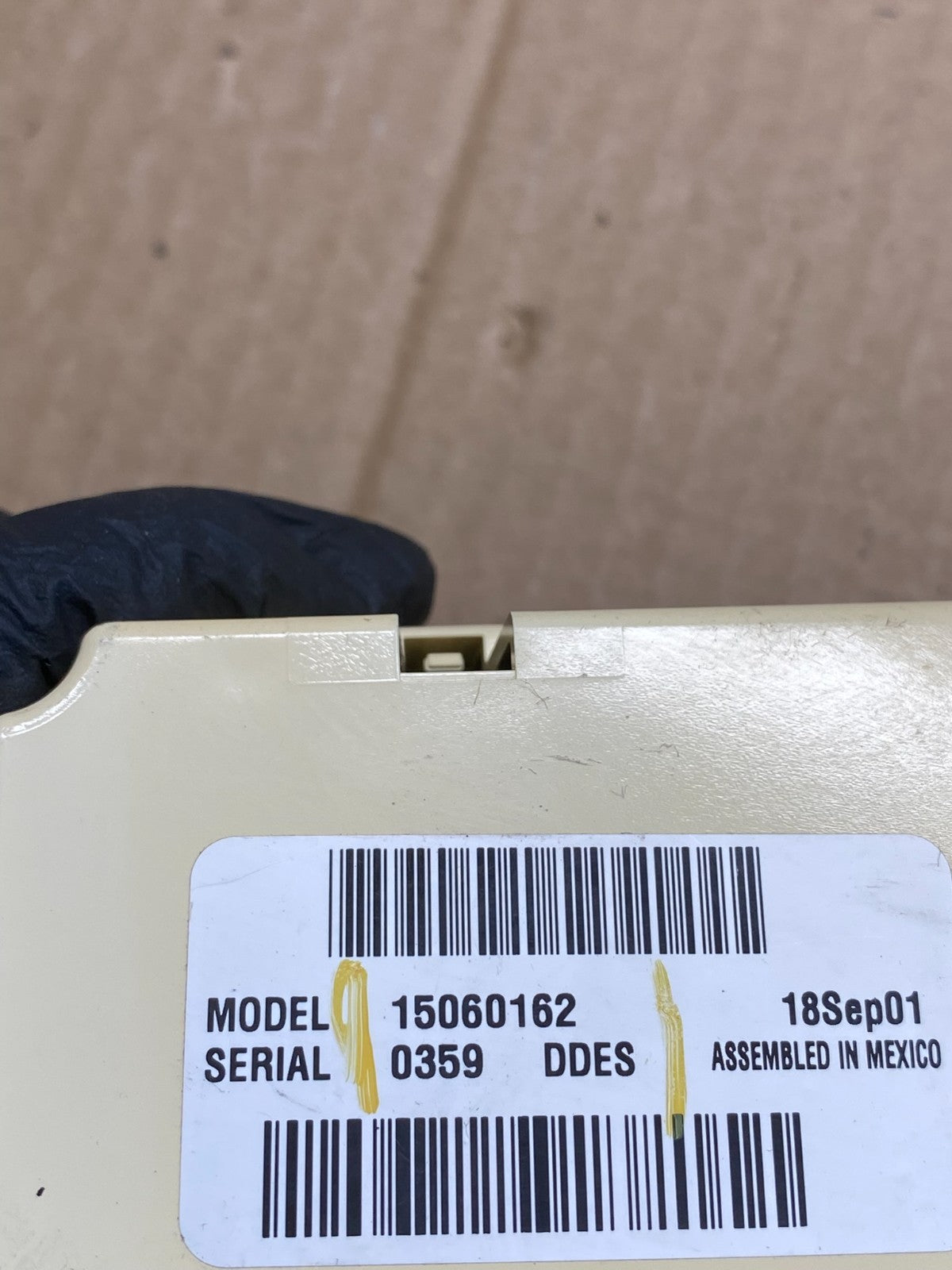 1999 to 2002 Chevrolet Silverado HVAC Heater Climate Control Module AC9292 DG5