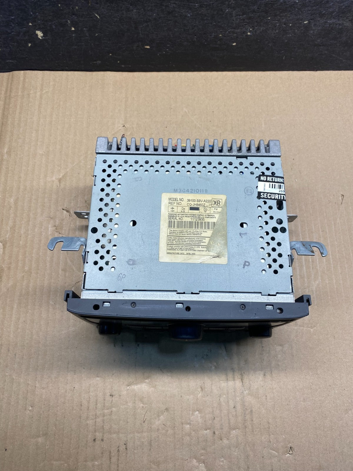 2003 2004 2005 Honda Pilot Center Radio 6 CD Player Climate Control Oe ai7242 DG3