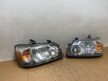 2004 2005 2006 Toyota Highlander Headlights Left+Right Side AA0095 DW2
