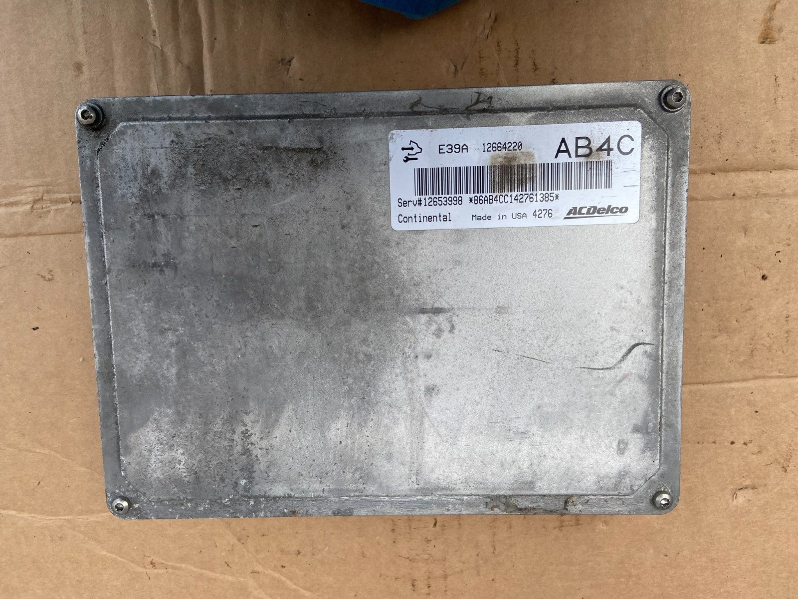 2013 to 2016 Chevrolet Impala Ecu Engine Control Module Unit Ecm ad2927 DG1