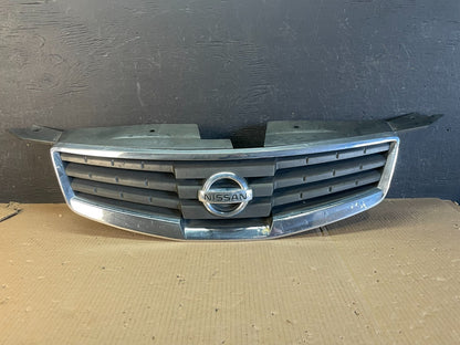 2007 to 2008 Nissan Maxima Front Upper Grill Grille Chrome Aftermarket AE3722 DG0