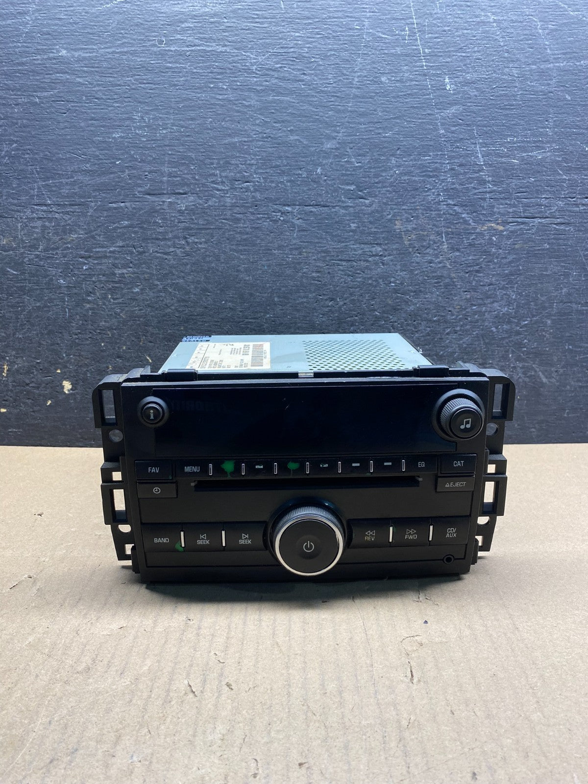 2007 - 2014 Chevrolet GMC Cadillac Buick AM FM CD Radio USB Aux mp3 AI7390 DG0