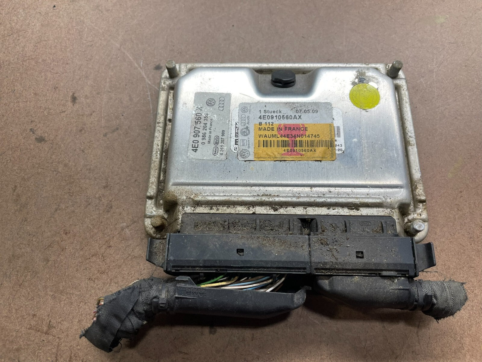 2003 2004 Audi A8 Engine Control Computer ECM 4E1907560ax H4077 PS0