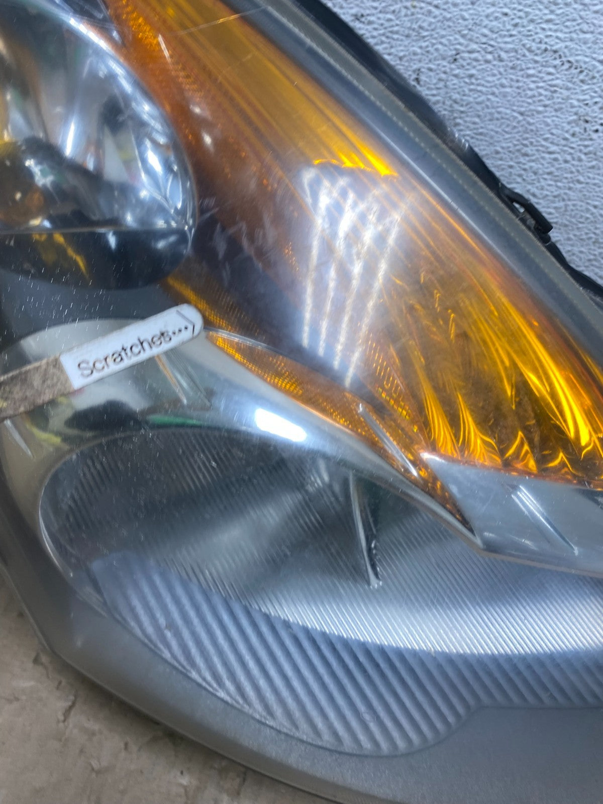 Sedan 2007 to 2009 Nissan Altima Right Passenger Halogen Headlight AE9692 DW3