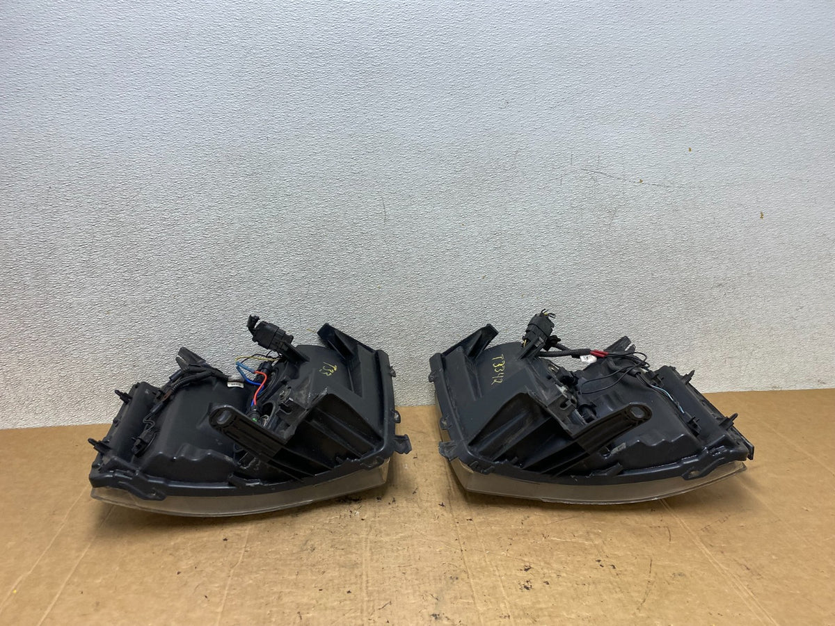 2007 to 2014 Chevrolet Silverado Left+Right Side Black Headlights T3342 DW12