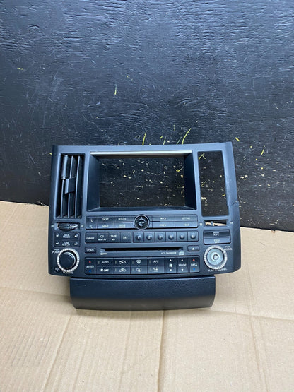 2004 to 2005 Infiniti FX35 Front Radio A/C Heater Switch Control Panel aa4482 DG0