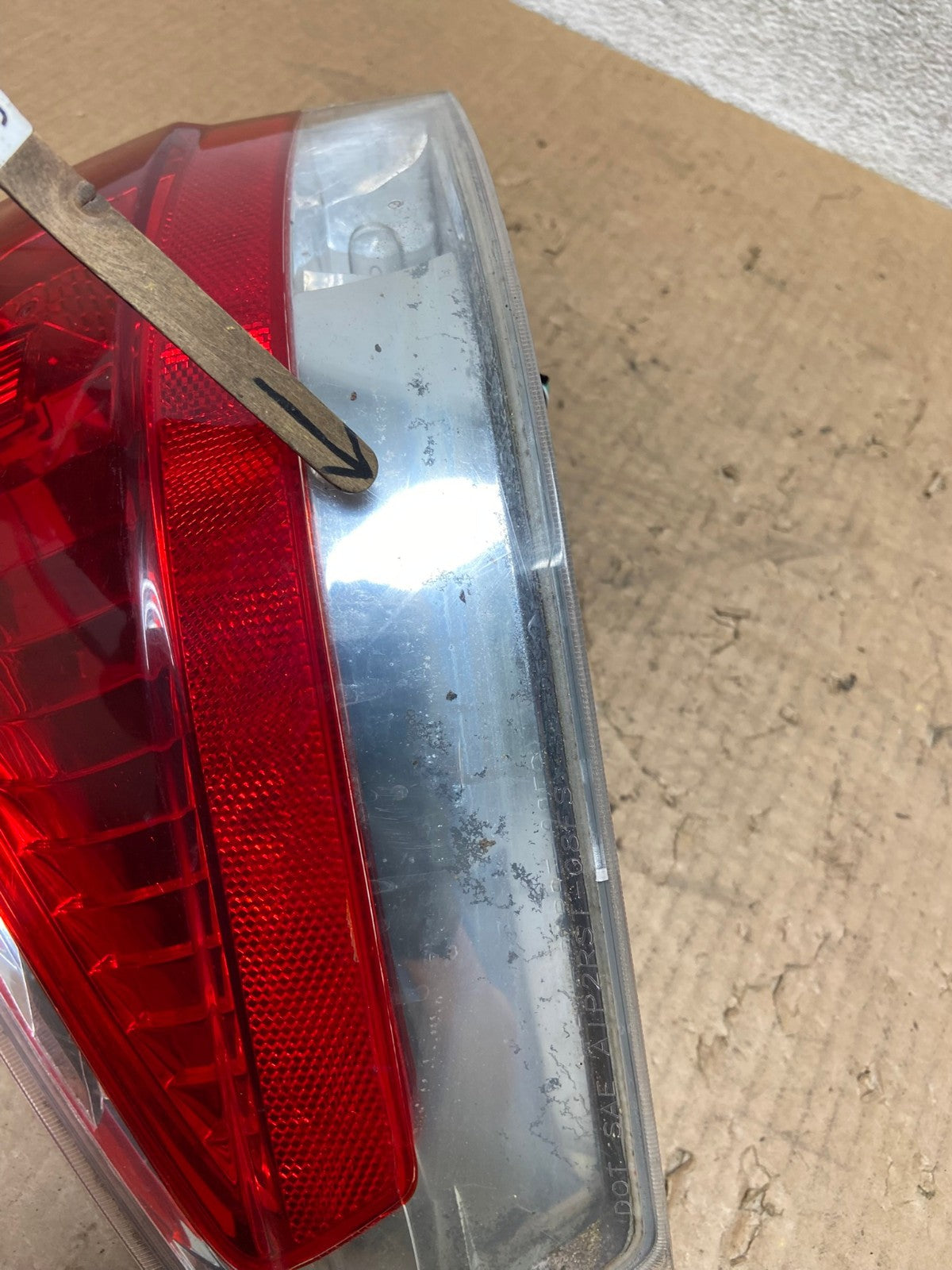 2008 2009 2010 2011 Ford Focus Sedan Left Driver Lh Side Tail Light AI5648 LK4