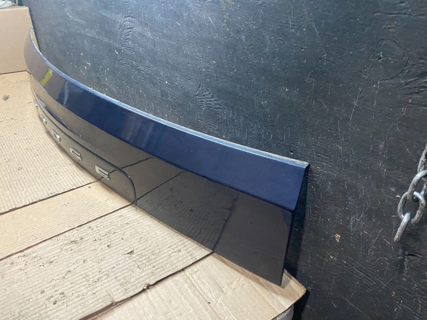2011-2018 Dodge Grand Caravan Black Rear Tail Gate Trim Molding Panel v7169 DG1