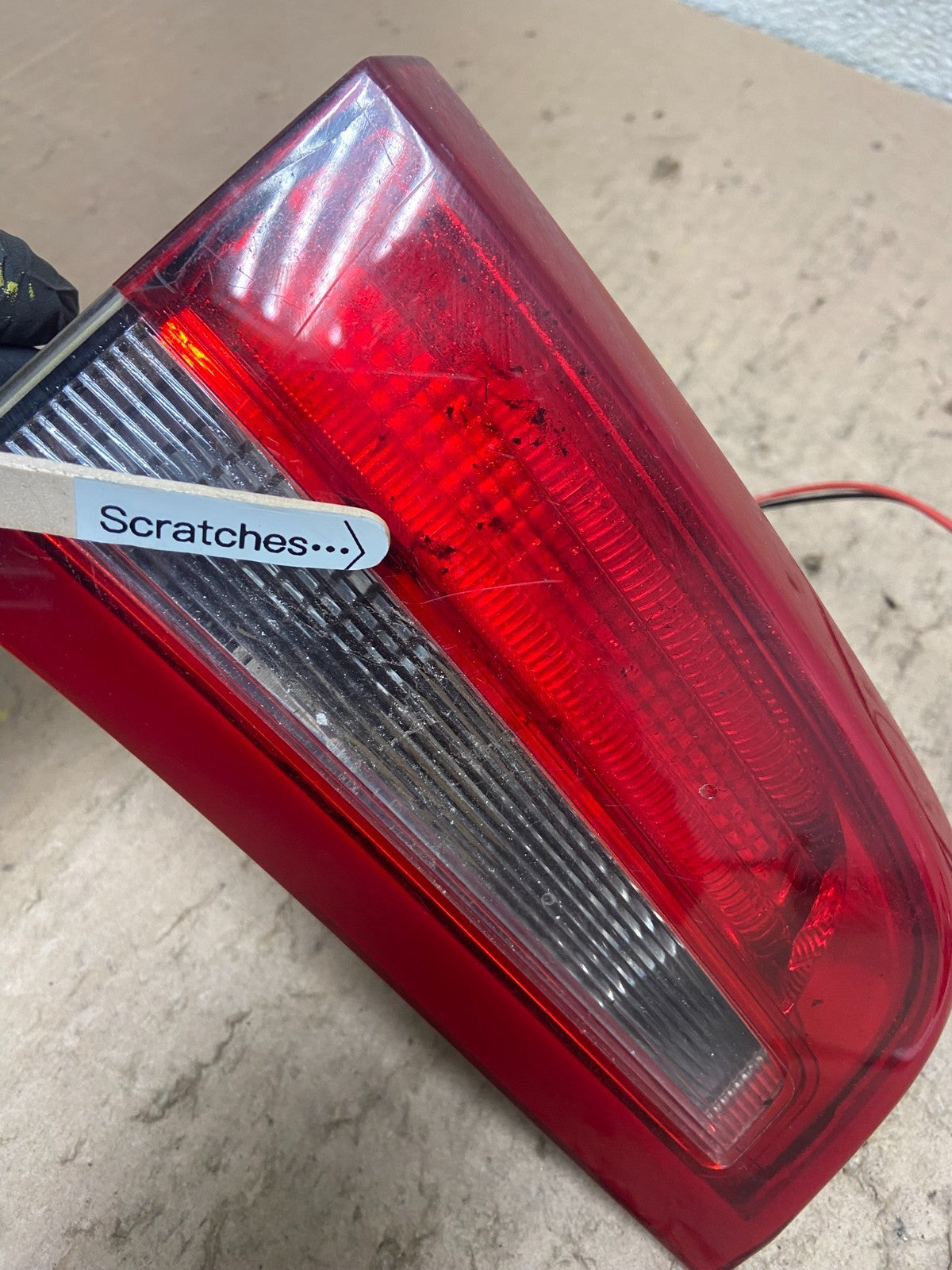 2011 to 2017 Volvo S60 Left Driver LH Side Inner Tail Light OEM Y4858 DW3
