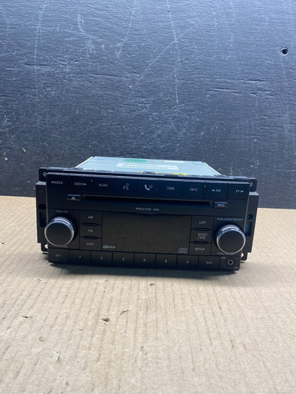 2007-2012 Chrysler Dodge Jeep Ram Radio CD MP3 AUX Receiver AG3972 DW0