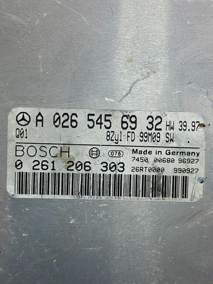 2003 to 2006 Mercedes S430 SL500 ECU ECM Engine Control Module Unit OE AG9598 DG2