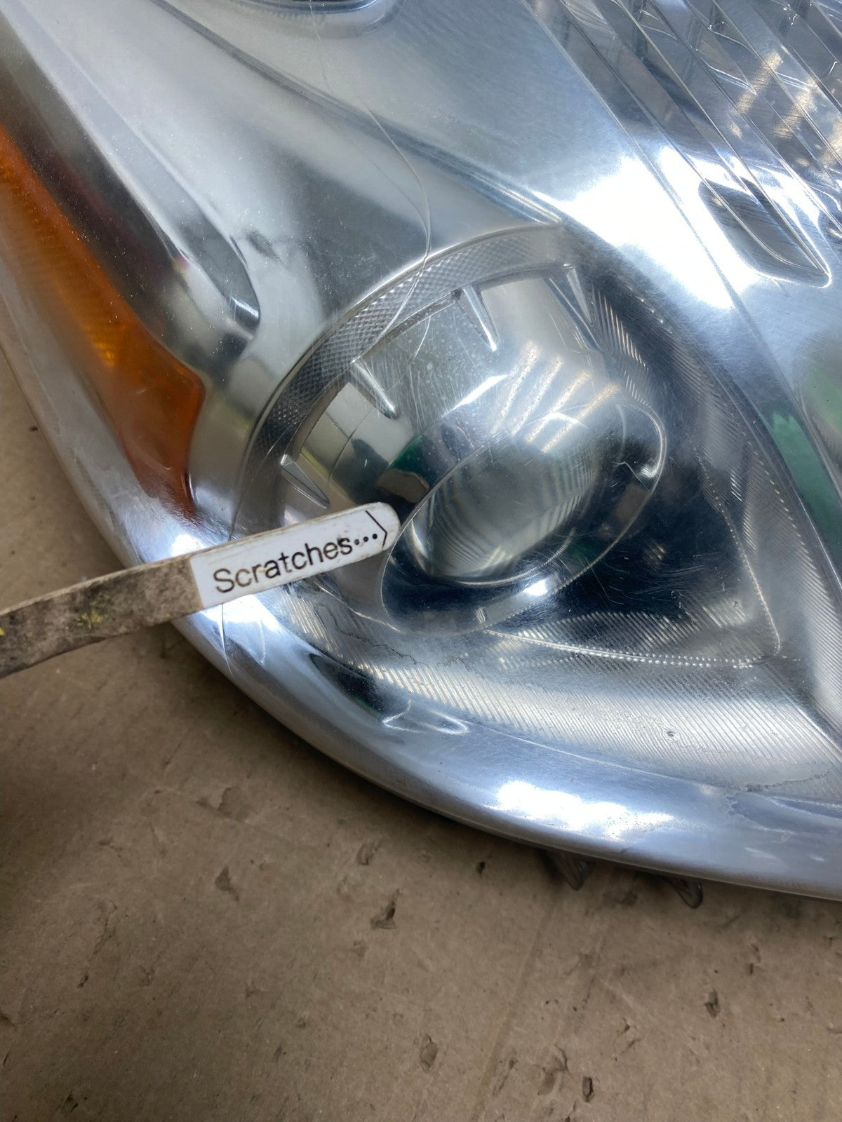 2010 - 2011 Toyota Prius Right Passenger Rh Blue Halogen Headlight AE9582 LK3