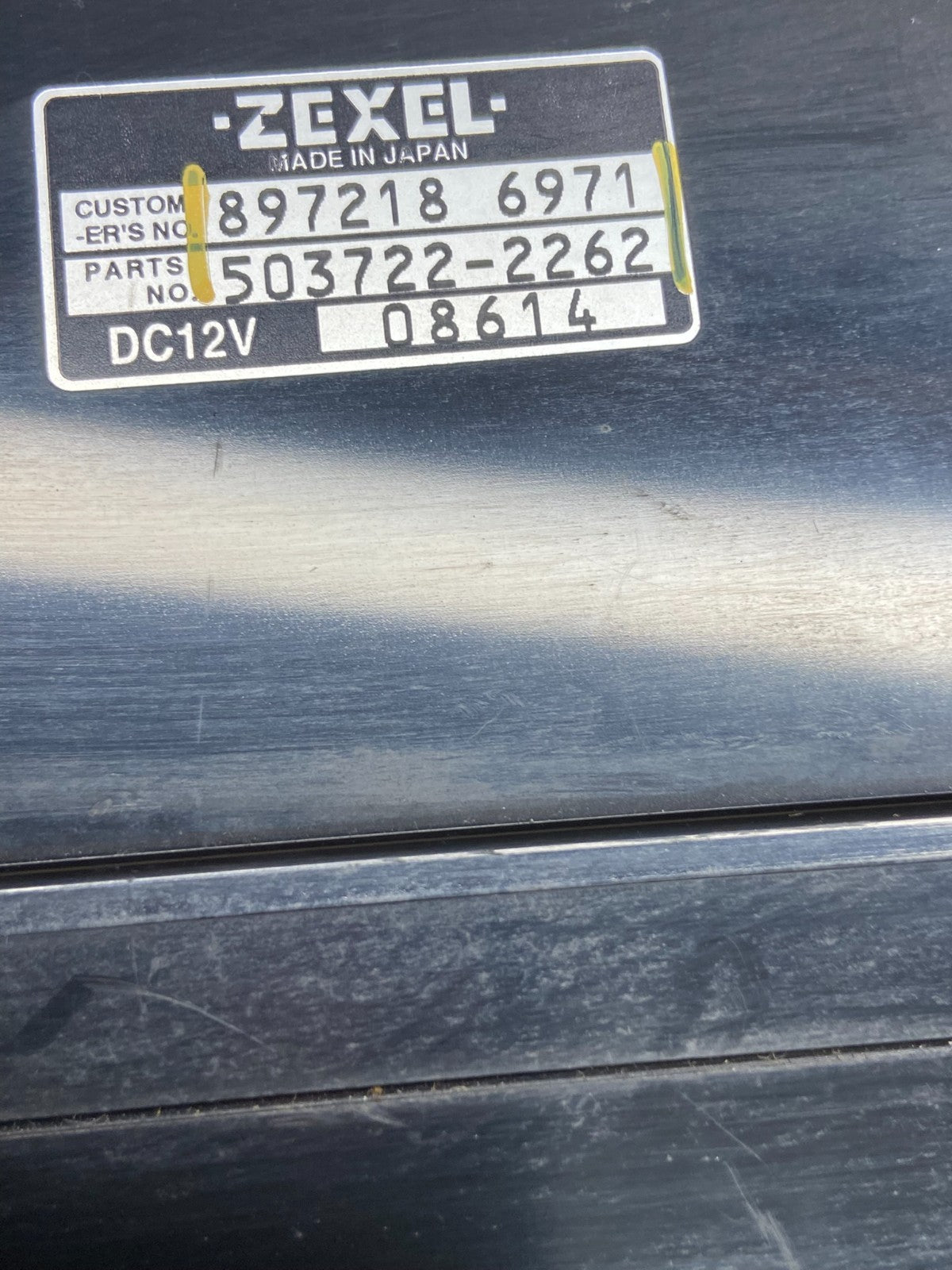 2000 to 2001 Isuzu Trooper Hvac Climate Control Heater A/C ad7110 DG6