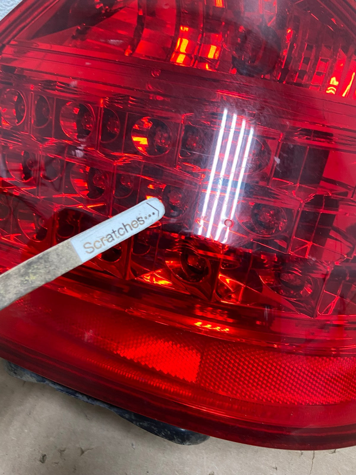 2006 - 2007 Honda Accord Right Passenger Side Tail light AG4123 LK3
