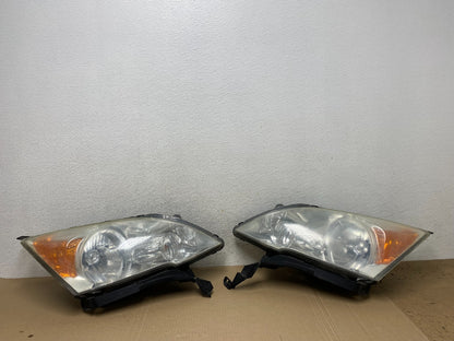 2007 to 2011 Honda CR-V Crv Left+Right Side Headlights Halogen AF5773 DW0
