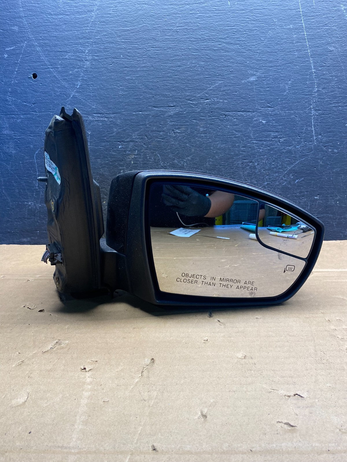 2013 - 2017 Ford Escape Right Passenger Power Door Heated Mirror AD9601 DW7