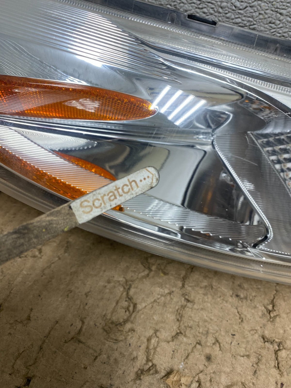 2011-2014 Nissan Juke Turn Signal Headlights Left+Right Halogen OEM W8333 DW3