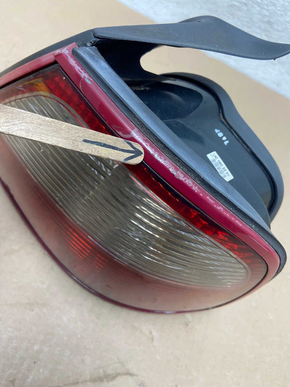 1998 to 2003 Jaguar XJ8 Right Passenger RH Side Tail Light AG3377 LK4