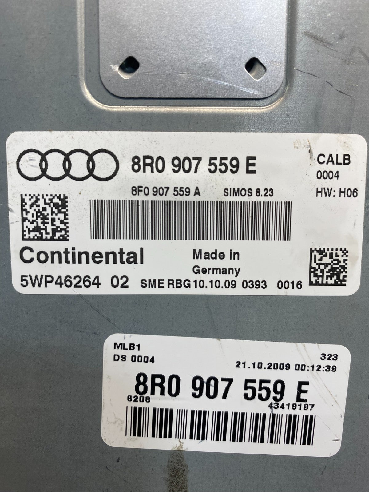 2009 2010 Audi Q5 Engine Control Module Computer ECU ECM PCM 8R0907559E AD99792