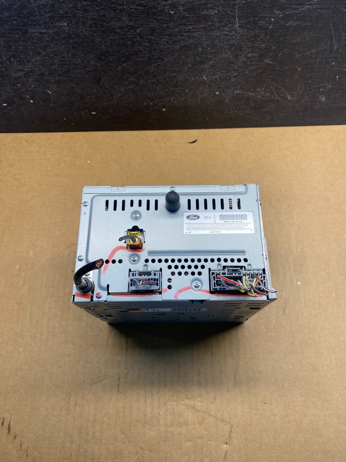 2010 2011 2012 Ford Fusion Radio Cd Receiver Mechanism be5t-19c157-aa ah4989 DG5