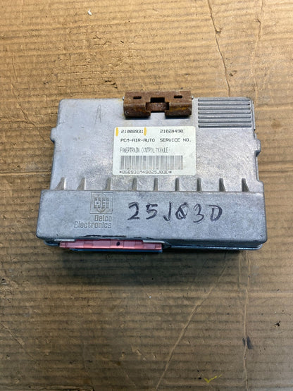 1999 Saturn S Series Engine Computer PCM ECM ECU AA5748 DG0