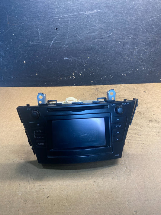 2012 to 2015 Toyota Prius V Radio Stereo Receiver CD Player OEM AA1791 DG0