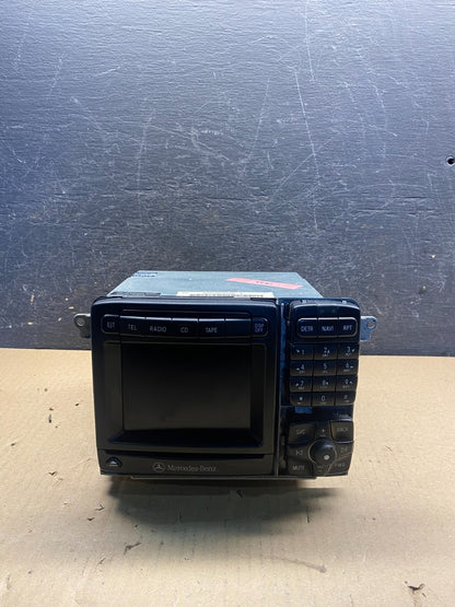 2000 2001 2002 Mercedes S430 S500 Radio Navigation AM FM ah7413 DG0