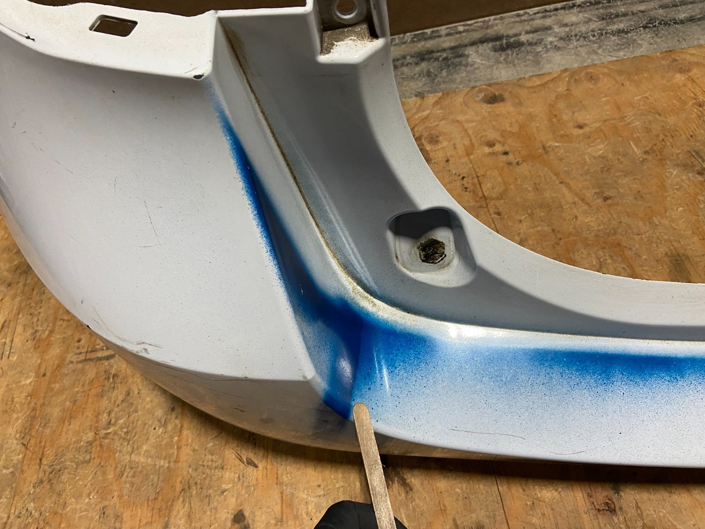 2020 to 2023 Ford Explorer Police Interceptor Rear Upper Bumper Cover X8211 PS2