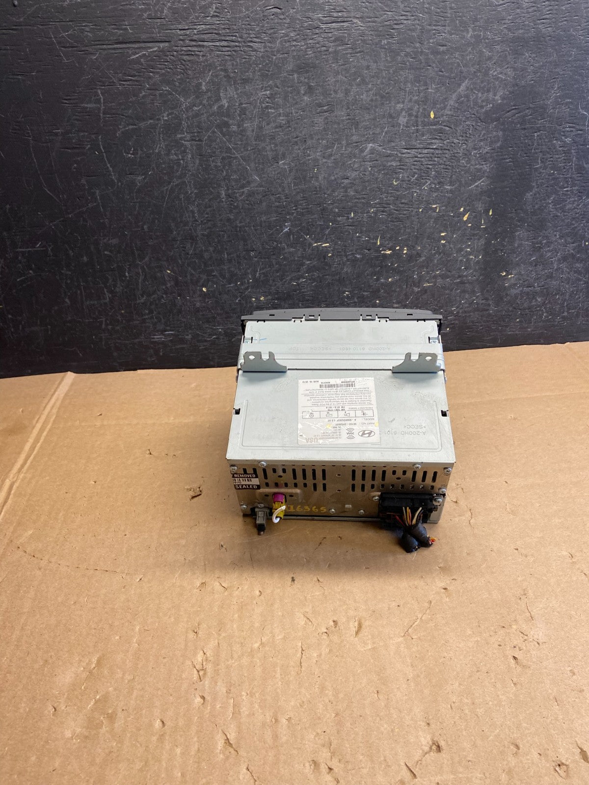 2007-2010 Hyundai Elantra AM FM Radio Mp3 Single CD Player Satellite AI6365 DG3