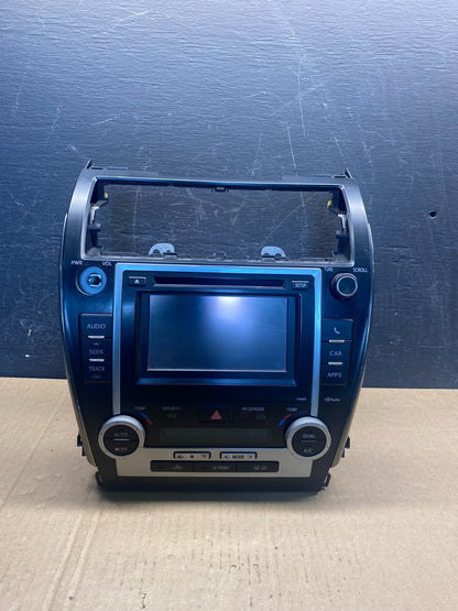 2012 2013 2014 Toyota Camry Radio CD Screen Display Climate Control OE AG3762 DG0