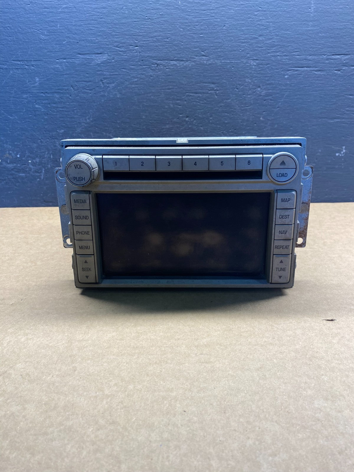 2007 Lincoln Navigator Radio Stereo CD Player Screen GPS Navi ac8045 DG0