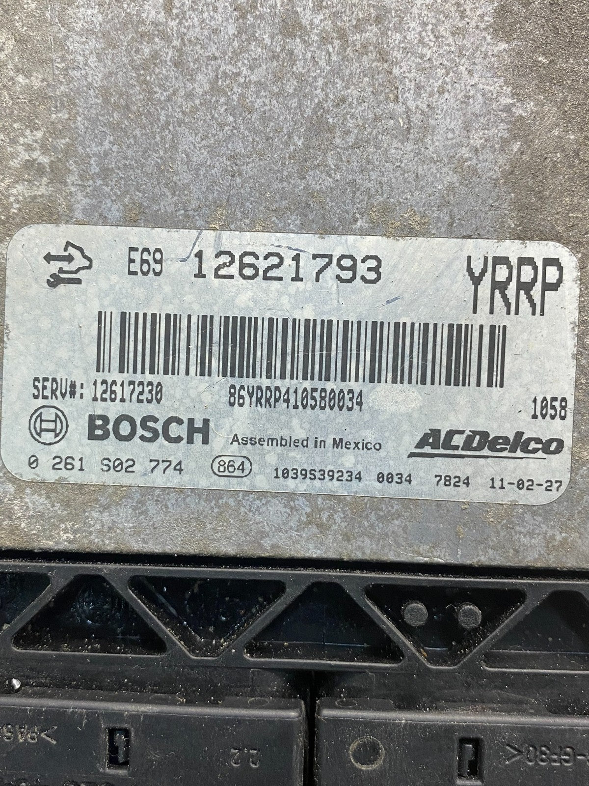 2010 2011 Cadillac STS 3.6L Engine Computer ECU ECM Module AE6398 DW2