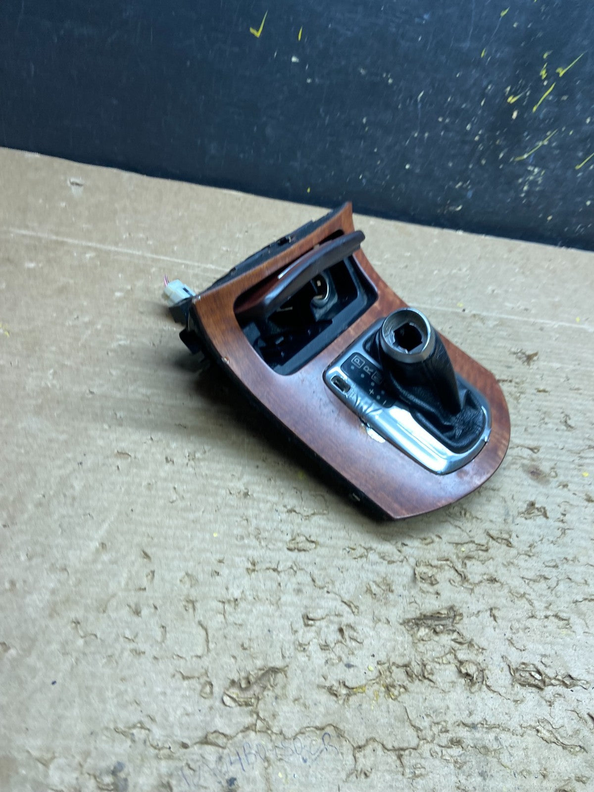 2007 to 2009  Infiniti G35 G37 Center Console Shifter Floor Bezel Panel w3241 DG3