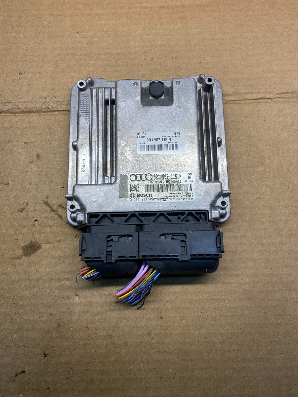 2016 2017 Audi Q5 Engine Control Module Computer ECU ECM 8R1907115N ad3416 DG0