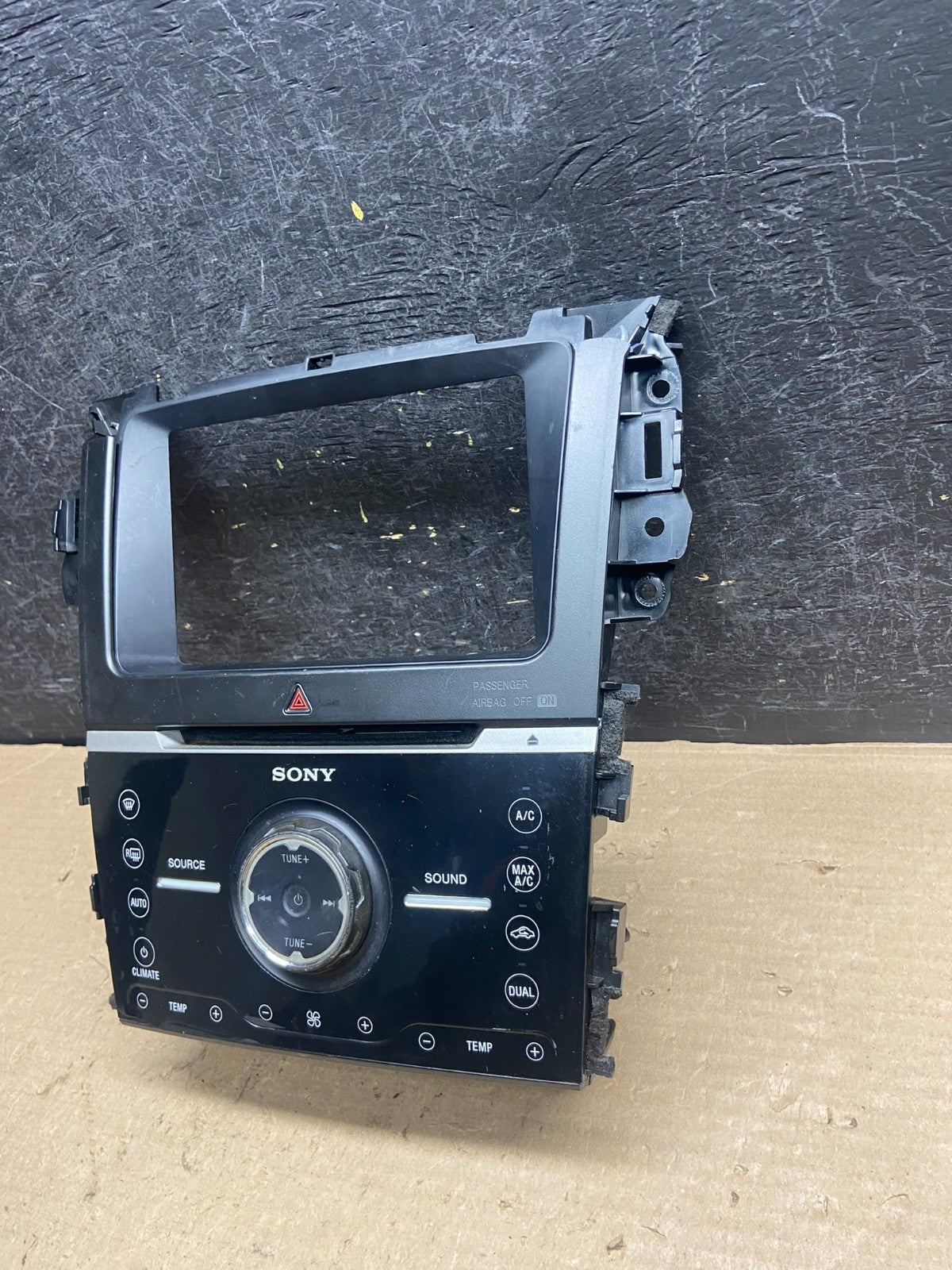 2011 to 2014 Ford Explorer Radio Climate Control Trim Bezel Panel AH5352 DG1