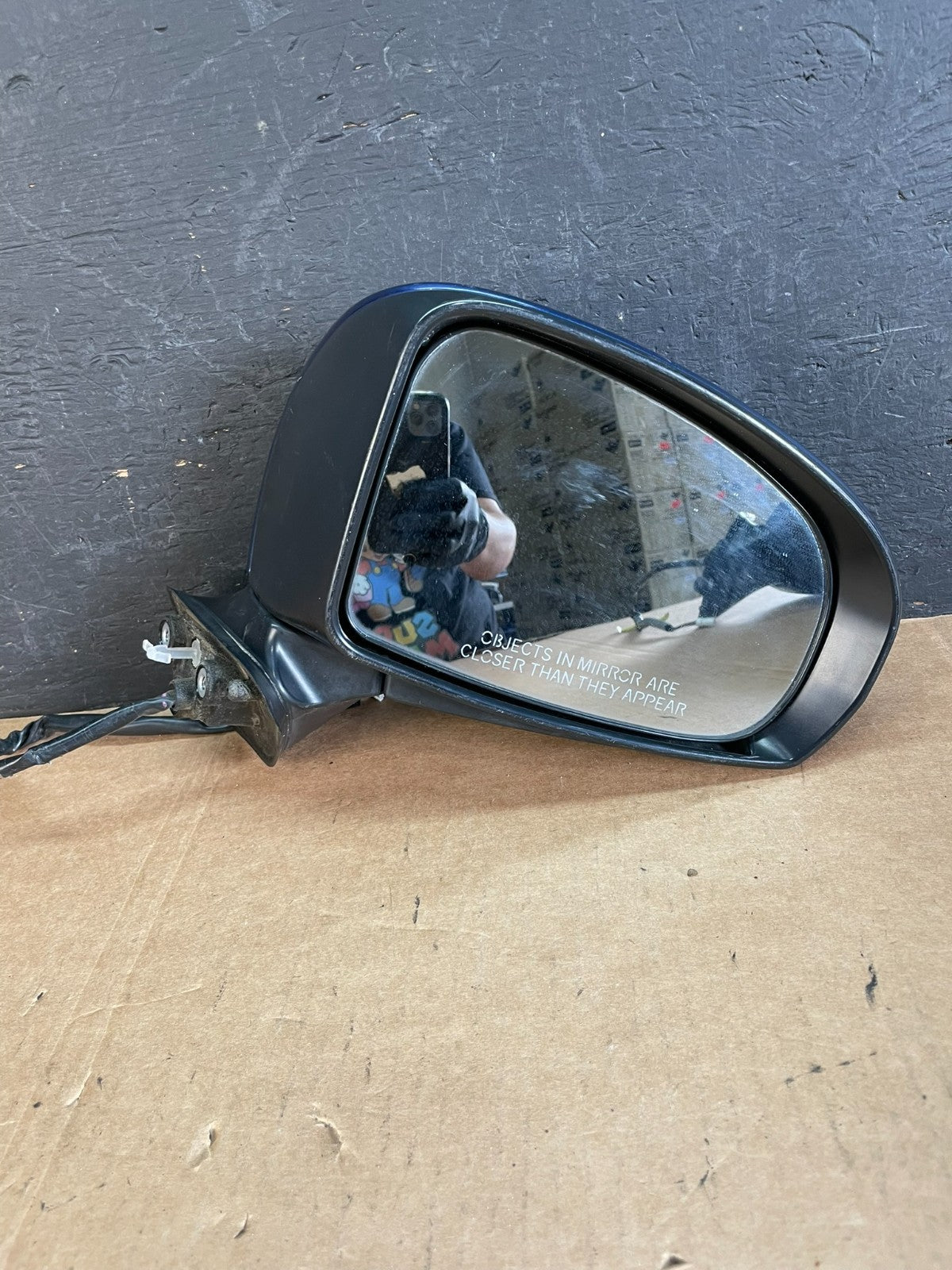 2010 to 2015 Toyota Prius Right Passenger RH Side View Door Mirror AE8336 DW9
