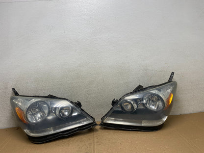 2005 2006 2007 Honda Odyssey Left+Right Set Halogen Headlights V1287 DW0