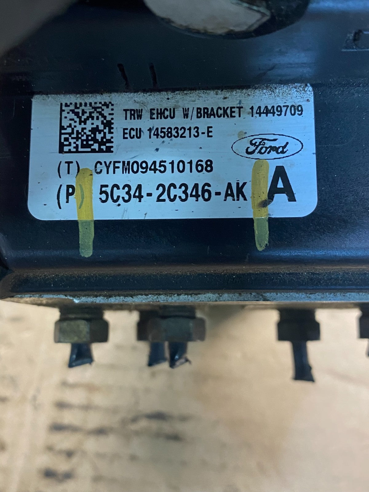 2005 2006 2007 Ford F250 F350 SD ABS Anti Lock Brake Pump Module ae9996 DG6