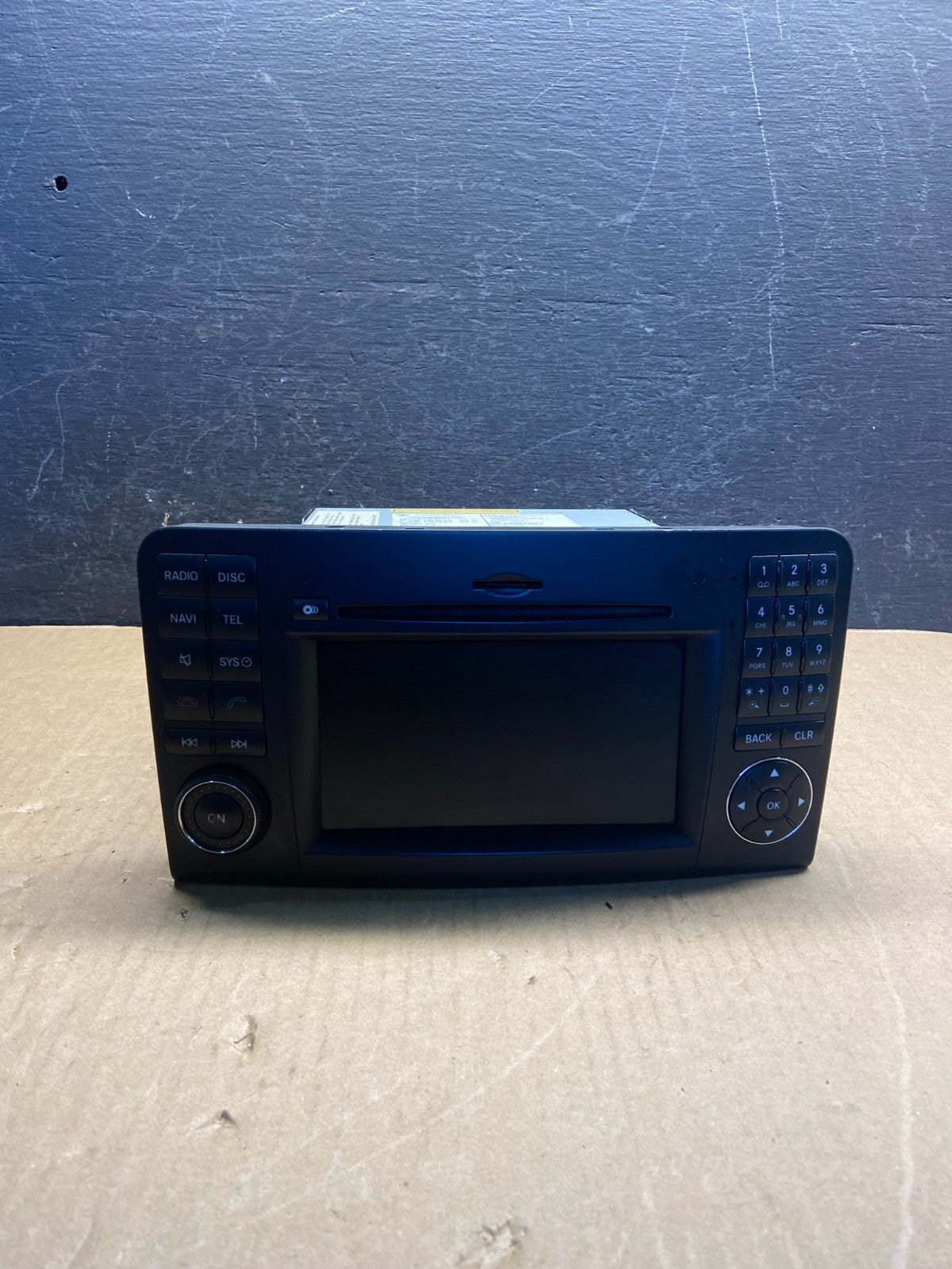 2006 2007 2008 Mercedes ML350 GL450 Radio Navigation Screen Display AF9389 DG0