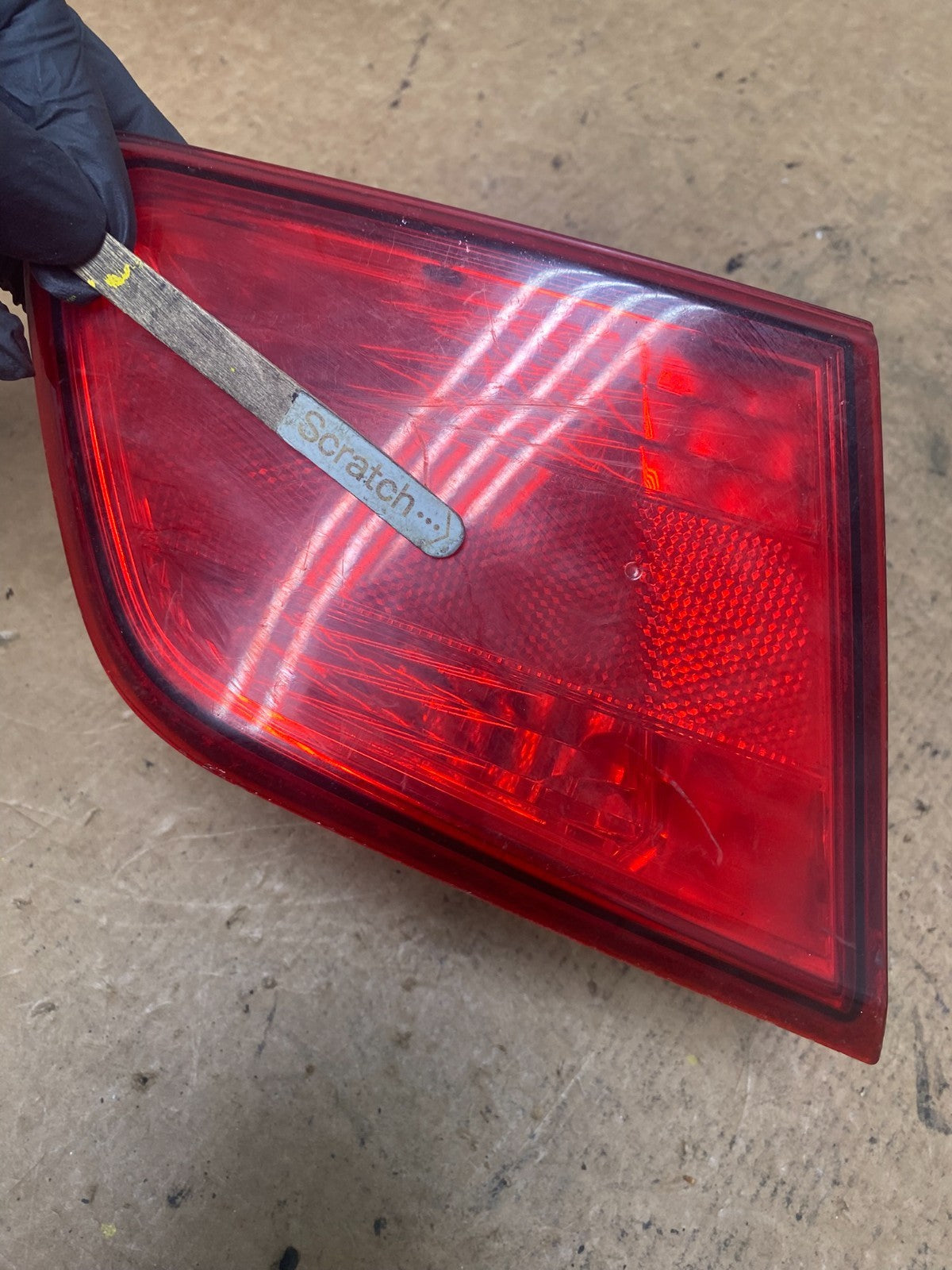 2010-2014 Subaru Legacy Left Driver LH Side Tail Light Inner OEM S7418 DW3