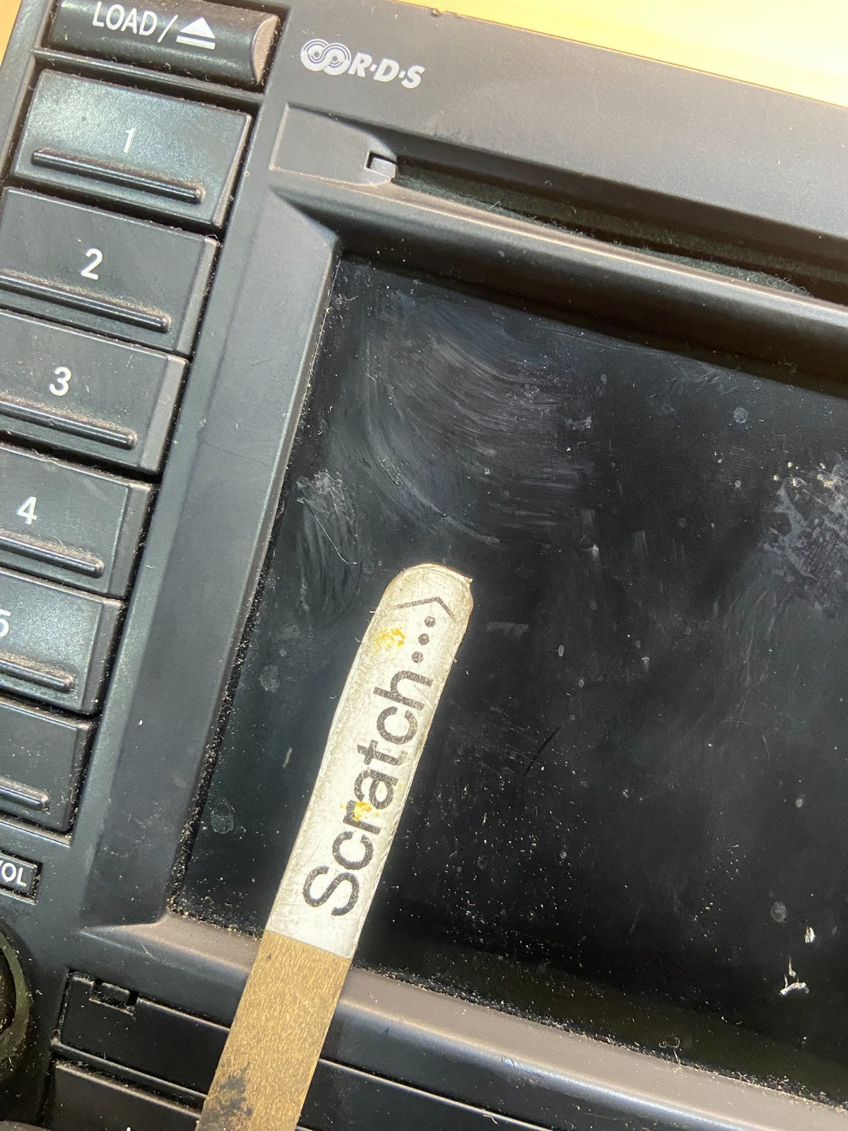 2005 2007 Jeep Dodge Chrysler Screen Display CD Player Satellite Radio Y7664 DG2