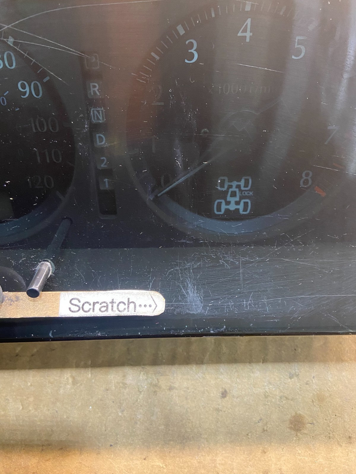 2002 to 2003 Infiniti QX4 Instrument Speedometer Cluster Gauge Y4597 PS1